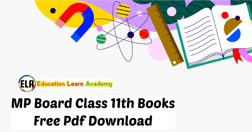 MP Board Class 11th Books Free Pdf Download