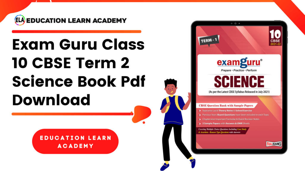 Exam Guru Class 10 CBSE Term 2 Science Book Pdf Download