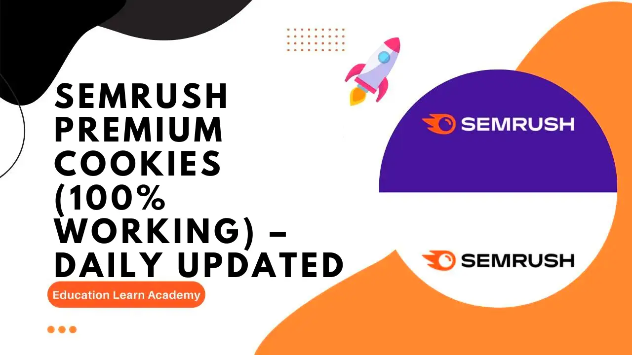 Semrush Premium Cookies January 2024 (100 Working)